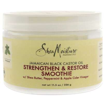 SheaMoisture Jamaican Black Castor Oil Strengthen And Restore Smoothie By Shea Moisture For Unisex - 11.5 Oz Moisturizer