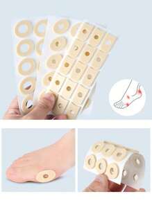 Toe Sticker Callus Pad,Callus Cushion Foam Padding With Water-Resistant Self-Stick Adhesive, Protects Foot, Heel And Toes From Rubbing And Friction,Pain Relief From Shoe Pressure,Corn Cushions Corn Pads Tape Adhesive Pads Blister Prevention Pads Callus Cushions Anti Wear,Nail Care Tools,Foot&Hand Care