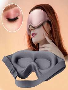 Trójwymiarowa konturowa maska na oczy do spania i opaska na oczy do przedłużania rzęs, opaska na oczy do spania dla kobiet i mężczyzn, miękka i wygodna osłona na oczy z regulowanym paskiem, ulepszona trójwymiarowa konturowa maska na oczy z opaską na oczy dla kobiet i mężczyzn, blokująca światło