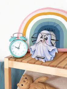 1pc Creative Wooden Sunglasses Storage Rack, Cute Cat Flower Eyeglass Display Stand, Detachable Animal Design Eyeglass Organizer Stand, Dressing Table Bedside Table Glasses Holder For Halloween Christmas., Fall Decor - Multicolor - View 7