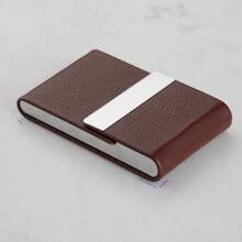 1pc PU Leather Cigarette Case With Lighter Holder Tobacco Pouch Best Gift For Men Women Exquisite And Convenient For Carrying Fashion Items Out, Smoking Accessories, Cigarette Storage, Sigaretten Doos