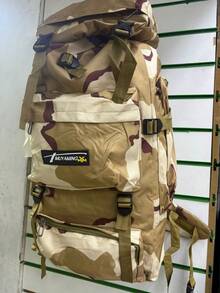 Waterproof Military Camping Trail Cargo Backpack 80 Liters - Camouflaged - View 2