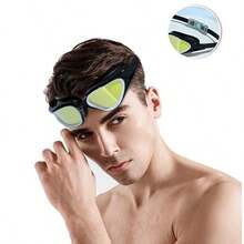 Professional Adult Anti-Fog UV Protection Lens Men Women Swimming Goggles Waterproof Adjustable Silicone Swim Glasses In Pool