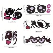 9 naklejek na brzuch ciążowy, zabawne naklejki ciążowe z mimiką twarzy, urocze naklejki na brzuch dla kobiet w ciąży, dekoracja do kąpieli dla niemowląt, prezent wielkanocny dla dziewczynek/chłopców