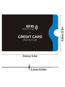 12 Stücke RFID blockierende Kreditkartenhüllen, Bankkarten-Identifikationsdiebstahlschutzhülle, leichte, tragbare, multifunktionale, wasserdichte Anti-Entmagnetisierung (RFID Kartenhalter und Reisepasshalter) Diebstahlschutz