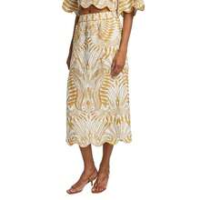 FARM Rio Lace Nature Midi-Skirt