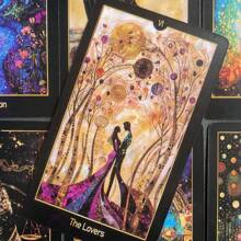 宇宙花园塔罗牌游戏卡，趣味休闲塔罗牌，派对桌游，派对氛围道具，朋友聚会游戏道具，送给朋友的礼物