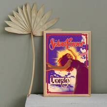 1 件 Lorde 海报印刷品 _ 艺术家海报 _ 流行音乐礼品 _ 流行音乐海报印刷品帆布画房间装饰墙面艺术客厅装饰办公室装饰卧室装饰厨房装饰浴室装饰墙面装饰家居装饰海报无框