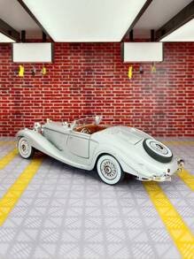 YCMODEL A Simulation Alloy Car Model Of A Classic Retro 500K Sedan, With A Body Made Of Zinc Alloy Material. Both Sides Of The Car Doors Can Be Opened, The Front Hood Can Be Opened, And The Trunk Door Can Also Be Opened. It Is A Children's Toy Car With Simulated Sound And Lighting Functions. The Car Model Is Rich In Details, Finely Crafted, And Of Good Quality. It Is Suitable For Collection And Can Be Given As A Birthday Gift To Children