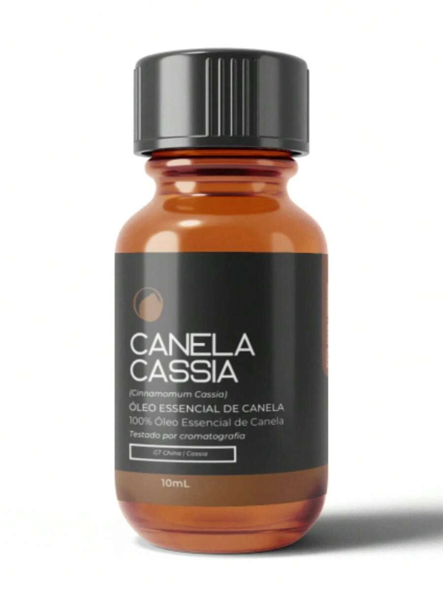 Óleo Essencial Canela Cassia Puro p/ Aromaterapia Difusor Elétrico Umidificador - 10 mL - 10 mL - Visão 1