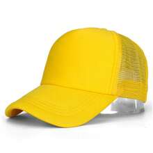 1pc Fashion Pure/Multi-Color Retro Golf Sun Visor Baseball Cap For Outdoors Casual - Multicolor - View 55
