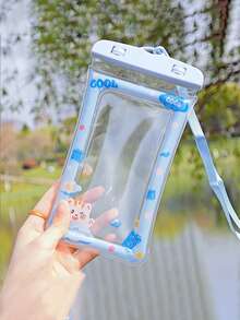 Bolsa impermeable para teléfono - Funda flotante con pantalla táctil para nadar y parque acuático - Estuche para teléfono con láser - Multicolor - Ver 17