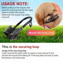 1pc Dog Muzzle For Small, Medium, And Large Dogs - Anti-Biting And Anti-Barking Pet Muzzle, Noise-Reducing Dog Mask To Prevent Disturbance, Cute Cartoon Printed Dog Mouth Cover,Yellow