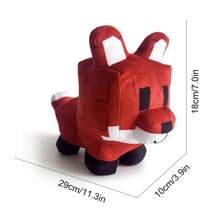 种植花园毛绒宠物 - 10 英寸收藏毛绒动物 - 花园动物毛绒玩具，灵感来自种植花园宇宙（浣熊）