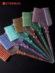 专业染发工具套装龙脉染发套装 - 1/4 件专业染发工具套装，采用防滑青铜手柄设计，防滑染发梳包括搅拌碗、染发刷、梳子和搅拌器 - 符合人体工程学的葫芦形握把 - 非常适合沙龙和 DIY 家庭染发 - 亚洲风格的螭龙图案，可强力定型且精准 - 男女染发配件 染发套装，适用于家庭和沙龙使用、返校、旅行度假必需品、女士发饰