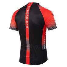 ETIXXL Men'S INEOS Cycling Jersey - Black & Blue, Stretch Short Sleeve Round Neck Zip-Up With Geometric Pattern, Breathable For Summer Outdoor Activities, Casual Sportswear | Sporty Casualwear | Zippered Top - Black - View 2