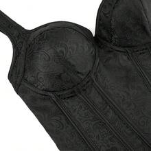 Overbust Corset Tops For Women: Plus Size Pirate Costume Women - Straps Bustier Corsets For Theme Party Costumes - 寶藍色 - 查看 10