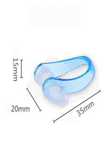 Silikon Schwimmnasenklemme, wasserdicht und rutschfest, geeignet für Schwimmtraining