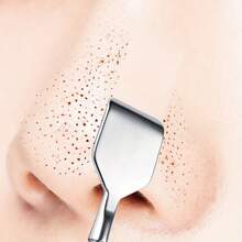Dụng cụ loại bỏ mụn đầu đen bằng thép không gỉ hai đầu - Dụng cụ loại bỏ mụn đầu đen cứng đầu và mũi hai đầu, phù hợp với mọi tông màu da sáng, làm sạch và loại bỏ lỗ chân lông, thiết kế bền bỉ, dụng cụ loại bỏ mụn đầu đen nhẹ nhàng cho mặt - Nhiều màu - Xem 4