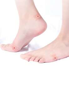 1 Roll Invisible Anti-Friction Heel Pads, Breathable For High Heels - Beige - View 2