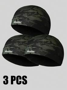 Musion 1/3PCS Head Cover Helmet Inner Cap Absorb Sweat Super Cool Under Skull Cap For Sports Helmet - Multicolor - View 17
