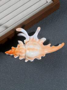 1 szt. Elegancka spinka do włosów z muszlą, modna, wysokiej jakości spinka do włosów, odpowiednia na co dzień, na Dzień Matki, powrót do szkoły, Święto Dziękczynienia, Boże Narodzenie, Nowy Rok, Walentynki, karnawał, prezenty festiwalowe, akcesoria do włosów, spinka do włosów dla kobiet, jesienne akcesoria, jesienno-zimowe stroje wakacyjne dla kobiet