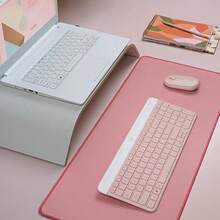 Logitech MK470 Wireless Keyboard And Mouse Set, Office-Specific 12 Shortcut Keys, 10-Meter Long-Distance Coverage, Desktop And Laptop Universal High-Efficiency Keyboard And Mouse, Pink - Pink - View 7