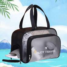 Sports Storage Bag With Wet-Dry Separation, Waterproof & Durable, All-In-One For Swimming, Fitness & Beach Trips - 杏色 - 查看 8