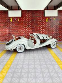 YCMODEL A Simulation Alloy Car Model Of A Classic Retro 500K Sedan, With A Body Made Of Zinc Alloy Material. Both Sides Of The Car Doors Can Be Opened, The Front Hood Can Be Opened, And The Trunk Door Can Also Be Opened. It Is A Children's Toy Car With Simulated Sound And Lighting Functions. The Car Model Is Rich In Details, Finely Crafted, And Of Good Quality. It Is Suitable For Collection And Can Be Given As A Birthday Gift To Children