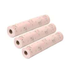 Verve Non-Adhesive Cabinet Liners And Shelf Paper Protectors, Bedroom Drawer And Refrigerator Liners - 30x300cm, 3 Rolls
