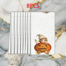 2/4 Pcs Halloween Themed Dish Towels, Super Absorbent Microfiber Modern Dish Cloths, Cooking And Baking Tea Towels, Printed Washcloths, Cleaning Towels, Hand Towels, Soft And Highly Absorbent, Great Gift For Neighbors, Moms, Friends, Birthday, Halloween, Housewarming, Kitchen Decor, Household Essentials - Multicolor - View 21