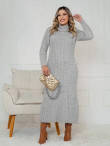 Women Dresses - Light Grey - View 5