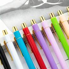 5/10/15/ 有趣的圆珠笔套装 - 1.0mm 笔尖，黑色墨水，生动的引语，粗俗的语言设计，送给同事的独特办公室礼物，个性化日常书写圆珠笔套装，带有幽默的引语，个性化圆珠笔套装（随机颜色），适用于学校用品，返校 - SHOW原子筆 - 查看 8