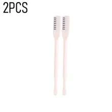 1/2/4/10pcs Manual Nose Hair Trimmer -360 ° Rotation For Easy Use Accurate And Portable Comfortable Trimming Experience Easily Trim Difficult To Reach Nasal Hair