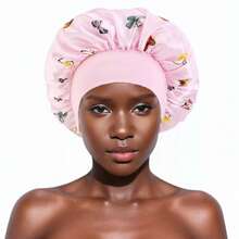 1/4 piezas Diademas elásticas anchas multicolor para mujeres con gorros de dormir estampados, gorros quimioterapia, sombreros para el cuidado del cabello para uso diario