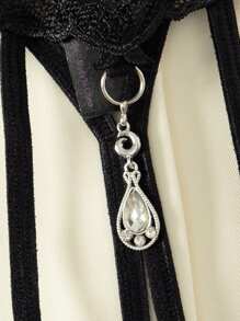 3PCS,Black Round Nipple Covers And Sexy Thong Underwear, Customizable Text, Personalize Your Own Message, Sexy Women's Lingerie And Nipple Covers, Best Lingerie For Ladies. The Perfect Gift For Friends, Wives, Girlfriends, And A Great Valentine's Day Gift