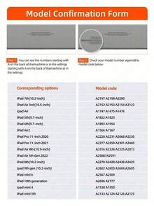 Apple 1pc Floral Bowknot Shockproof Full Wrap TPU Soft Case Cover Compatible With IPad Mini 6/9.7/10.2/10.5/Air 4/Air 5/10th/10.9/Pro 11 Inch/Air 11(M2)/Pro 11(M4) 2024 - 多色 3 - 查看 8