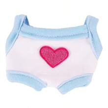 Doll Clothes Only] 1st/2nd Generation Accessories Labuba Summer Swimsuit Set, Includes: Swim Ring + Slippers + Goggles + Swimwear, Laba Not Doll Clothes, Pool Toys - Multicolor - View 6