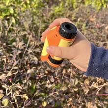 Przenośny, ręczny mikroskop z oświetleniem LED, powiększenie 50X-300X, idealny do odkrywania przyrody w pomieszczeniach i na zewnątrz, świetny edukacyjny prezent na święta