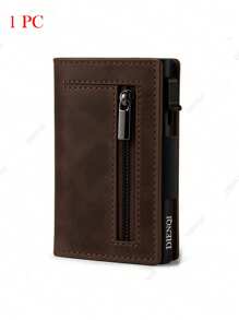 Magnetic Credit Card Holder Men Wallet Money Clip Luxury Anti Theft Minimalist Wallet Money Bag Bank Cardholder Case Mini Vallet
