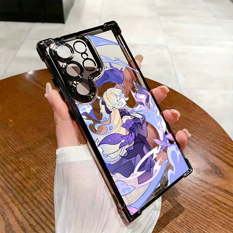 Funda de teléfono de juego de anime creativo adecuada para Samsunggalaxia2524S23.S22.212020FE.20MásA03A03NúcleoA03A04A04E/M04.A05A05S.A064GSamsungA065GA12/M12.4GA135G/A04S.A155GOPPOdieciséisA245GA255GA32 en español4GA32 en español5Gtres cuarenta y cuatrotres cuadernos5GA54 (en español)5G555GNota10Nota 10+Nota20UltraNota20FE.UltraMás4G5GFunda trasera suave y transparente a prueba de caídas - Colores mixtos - Ver 1