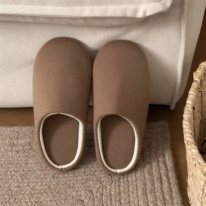  XIXITIAO 春夏男女通用静音室内拖鞋，情侣创意刺绣小熊设计，复古室内拖鞋，柔软平底休闲拖鞋，吸湿透气四季皆居鞋，纯色闭趾经典平底拖鞋，男女皆宜