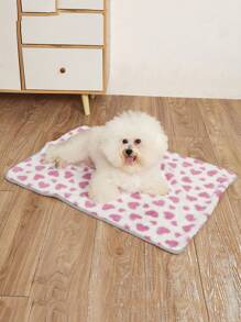 This Lightweight, Breathable, Washable And Cozy Pet Blanket Is Made Of Polyester Fiber, Suitable For Small Cats And Dogs To Use In Autumn And Winter Seasons.