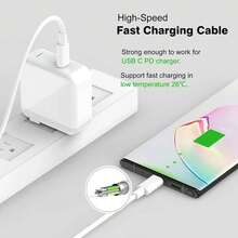 Kompatibel dengan Kabel Charger Cepat USB C 16/15, 5 Paket Kabel Data Pengisian USB-C ke Type-C untuk Penggunaan Dalam/Luar Ruangan/Perjalanan dan Mobil, Pengisian Cepat 60W, Kompatibel dengan iPhone 16/15/Pro/Pro Max/iPad, Kompatibel dengan , Kompatibel dengan /~Kabel Charger Ponsel Android Kompatibel dengan iPhone 16, 16 Pro Max, 15, 15 Plus, 15 Pro, 15 Pro Max, Kompatibel dengan Redmi, Kompatibel dengan Nan - Putih - View 3