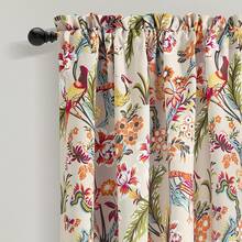 LUSH DECOR Dolores Light Filtering Window Curtain Panels Blue 52x95+2 Set Halloween-Fall Decor-Room Decor - 中性/多色 - 查看 4