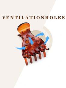 6 件发根提升夹，用于发型配件，卷发，无折痕，发根提升夹，适合浓密自然卷发发饰女爪夹秋季配饰秋冬发夹，适合度假装扮女士 - 彩色 - 查看 10