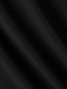 Calças femininas plus size para ioga, fitness, comprimento médio, com design de patchwork em malha e bolsos, adequadas para ioga, fitness e esportes - Preto - Ver 7