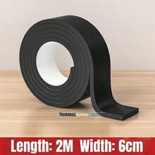 Almohadillas antideslizantes para muebles, alfombrillas silenciosas, amortiguador de parachoques, almohadilla gruesa antideslizante, cubierta para pies, mesa autoadhesiva, silla, almohadilla de protección para pies - Ancho 6cm - Ver 13