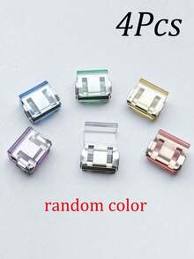 1/2 pièces Clips invisibles pour jambe de pantalon - Fixateur de jambe de pantalon sans couture, empêche les jambes de pantalon de traîner au sol, peut également être utilisé pour fixer les cordons de chapeau de soleil/seau, clips de raccourcissement invisible de jambe de pantalon, dispositif de fermeture de jambe de pantalon à agrafe cachée pour empêcher les jambes de pantalon de traîner - Multicolore - Voir 22