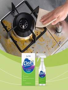 1 件 120ml 多功能清洁剂，适用于清洁厨房和浴室的各种表面，有效去除污渍和水垢，喷雾型清洁剂，清洁能力范围广，易于使用和操作，高效去除污垢。
